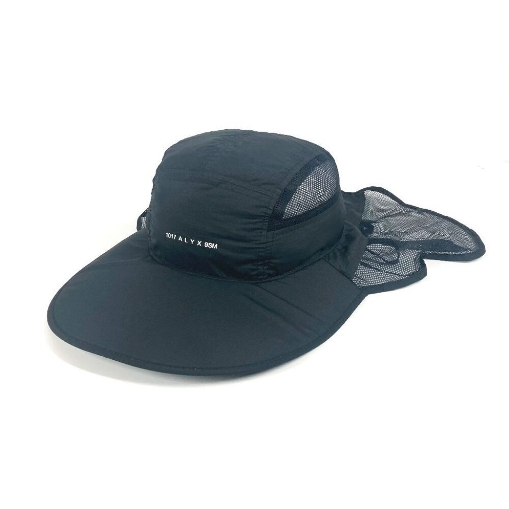 MONCLER ALYX collaboration hat hat bucket hat bob hat hat Nylon Black Unused - Picture 2 of 16